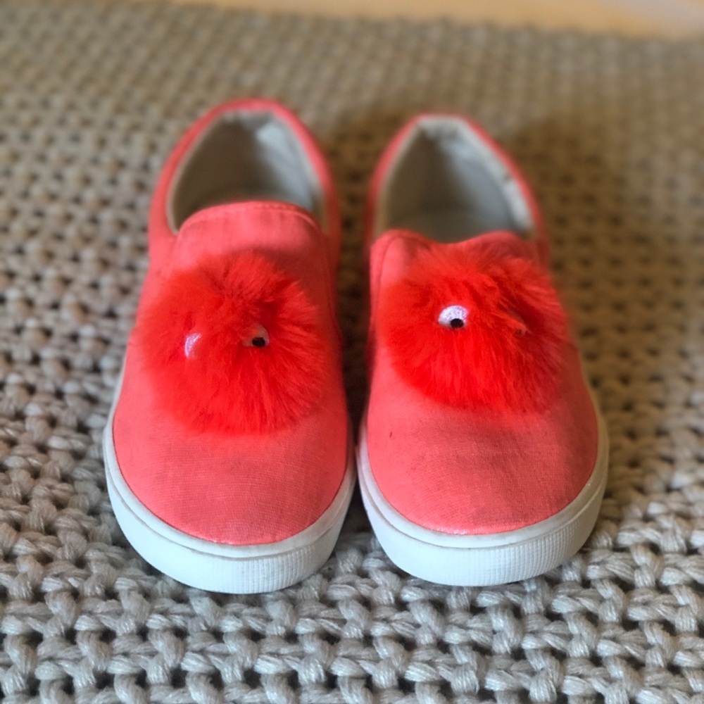 Girls JCrew “Max the monster” slip on sneakers